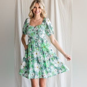 🌼 PRIMAVERA 🌼 Floral Mini Dress